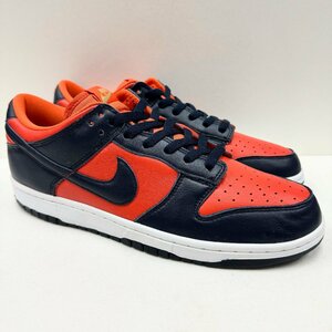 28.5cm NIKE DUNK LOW SP CU1727-800 ナイキ ダンク ロー オレンジネイビー メンズ スニーカー XZ H72186