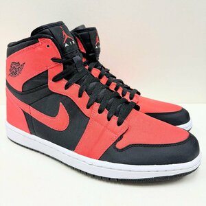 28.5cm AIR JORDAN 1 RETRO HIGH 344613-061 エアジョーダン 1 レトロ ハイ ブラックオレンジ メンズ スニーカー YG H80076