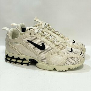 27.5cm NIKE AIR ZM SPIRIDON CG 2 / STUSSY cq5486-200 ナイキ エア ズーム スピリドンCG 2 ステューシー フォッシル メンズ TY H101481