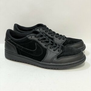 27.5cm AIR JORDAN 1 AJ1 LOW PREMIUM 919701-010 エア ジョーダン 1 ロー プレミマム ブラック メンズ スニーカー ZT 80888