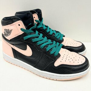 29cm AIR JORDAN 1 RETRO HIGH OG 555088-081 エアジョーダン 1 レトロ ハイ ブラックピンク メンズ スニーカー YW 104572