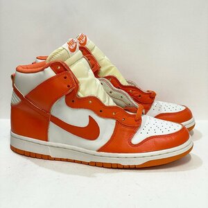 28cm NIKE DUNK HIGH LE 630335-811 ナイキ ダンク ハイ レザー シラキュース メンズ スニーカー TP H103759