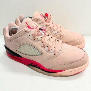 27cm W AIR JORDAN 5 RETRO LOW DA8016-806 W エアジョーダン 5 レトロ ロー ピンクレッド メンズ スニーカー AX 105107