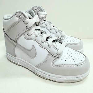 18cm NIKE DUNK HIGH PS DD2314-101 ナイキ ダンク ハイ PS ホワイトグレー メンズ スニーカー BC H105097