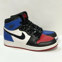 24.5cm AIR JORDAN 1 RETRO HIGH OG BG 575441-026 エア ジョーダン 1 レトロ ハイ OG BG トップ3 レディース スニーカー RN H104221_画像1