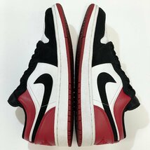 26.5cm AIR JORDAN 1 AJ1 LOW 553558-116 エア ジョーダン 1 ロー ブラックトゥ メンズ スニーカー PV H103824_画像4