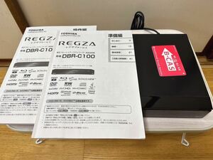 Panasonic 東芝　 HDD/BDレコーダー　DBR-C100　 取扱説明書 （準備編）（操作編）付き【現状品】