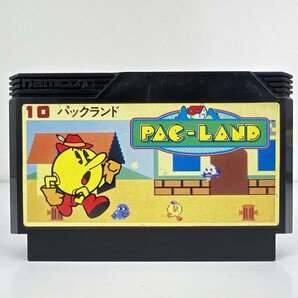 ★何点でも送料１８５円★ 10 パックランド PAC-LAND ファミコン ロ18レ即発送 FC 動作確認済み ソフトの画像1