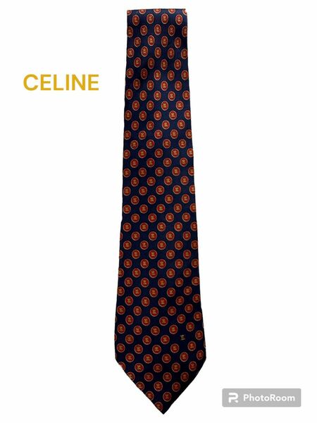 超美品《CELINE/セリーヌ》ネクタイ