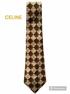 超美品《CELINE/セリーヌ》ネクタイ