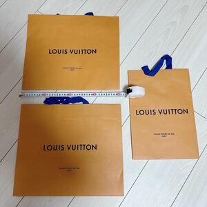 【ルイヴィトン】紙袋ショッパーまとめ売り3枚セット【LOUIS VUITTON】