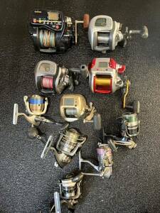 ダイワ シマノ 電動リール スピニングリール 釣り具 まとめて SHIMANO DAIWA 