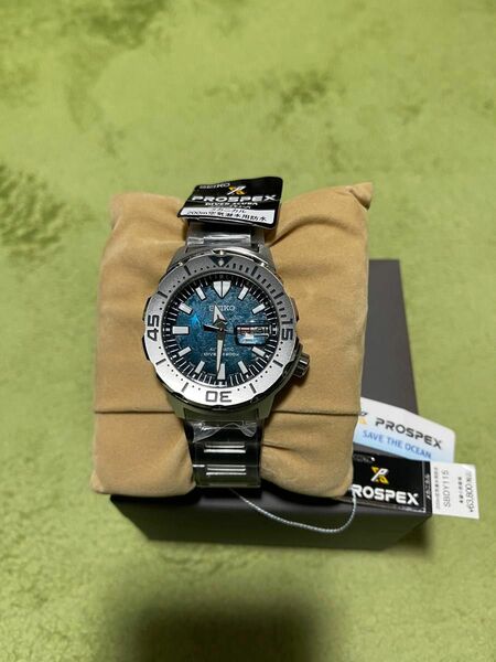 PROSPEX Diver Scuba 200m潜水用防水 メタルバンド SBDY115 （ブルーグラデーション）