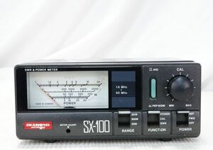 第一電波工業　SX-100　1.8MHz～60MHz　3KW　SWR＆パワー計