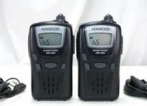 KENWOOD　UBZ-LM20　2台セット　特定小電力トランシーバー　新スプリアス適合　免許・資格不要_画像2