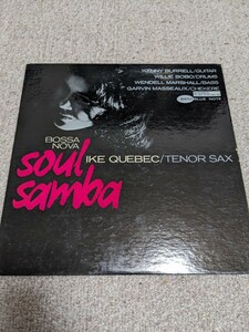 LP/レコード IKE QUEBEC アイク・ケベック BOSSA NOVA SOUL SAMBA Blue Note ブルーノート BST 84114 米オリジナル盤？中古