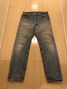 Levi‘s 501 リーバイス501 ジーンズ DENIM BLUE w34 実寸80cm Made in USA 工場番号552