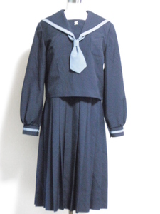 ▼ 即決 ▼ コスプレ衣装 F665 ▼ 佐賀　鍋島中 ▼ 指定リボン付き ジャンパースカート セーラー 制服 冬