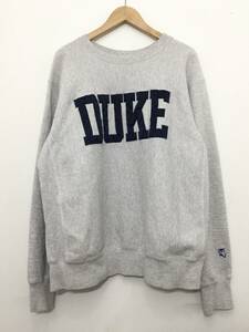 Duke University Stores デューク大学 USA製 リバースウィーブタイプ スウェット スウェットシャツ メンズXL〜 大きめ【良品】242