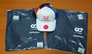 未使用 新品 レッドブル Redbull アルファタウリ トロロッソ シャツ Mサイズ キャップ F1 鈴鹿 日本GP ホンダ フェラーリ メルセデス