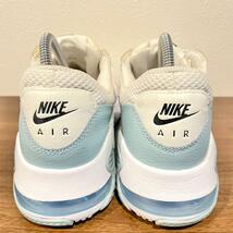 NIKE AIR MAX EXCEE ナイキ エア マックス エクシー ホワイト ブルー レディース CD5432-125 ローカットスニーカー 24.5cm_画像4