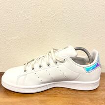 adidas STAN SMITH J アディダス スタンスミス ホワイト レディース FX7521 ローカットスニーカー 23cm_画像6