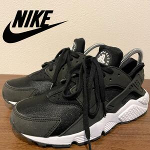 NIKE WMNS AIR HUARACHE RUN ナイキ エア ハラチ ラン ブラック レディース 634835-006 ローカットスニーカー 23cm