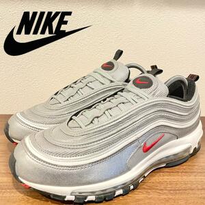 NIKE AIR MAX 97 OG METALLIC SILVER ナイキ エア マックス 97 メタリックシルバー DM0028-002 ローカットスニーカー 26.5cm 美品