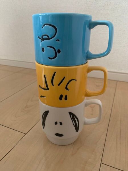スヌーピー チャーリー カラーマグカップ