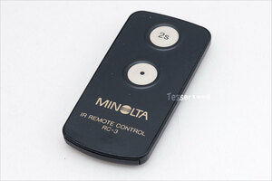 MINOLTA RC-3 wireless remote control release [0217]