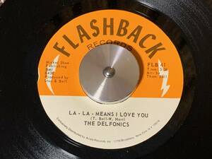 THE DELFONICS ♪LA LA MEANS I LOVE YOU 7インチ 45