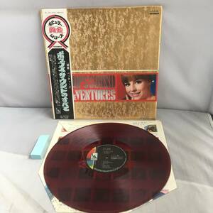 w1887【レコード　ザ・ベンチャーズ / ポップス・サウンドのすべて　LP-9725】帯付き　赤盤