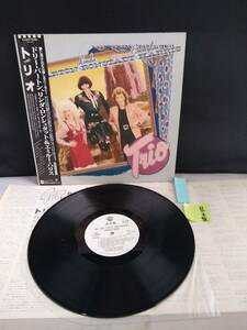 W5436 LP レコード　プロモ盤　帯付き【Dolly Parton, Linda Ronstadt & Emmylou Harris Trio】P-13459