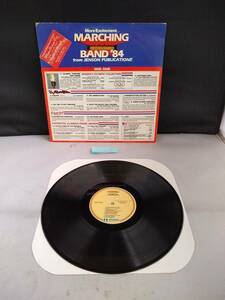 W7012 LP レコード　【Various Marching Band ‘84, Summer Edition】JP-4700