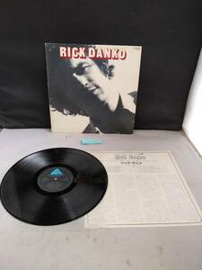 W7018 LP レコード　【Rick Danko Rick Danko IES80959】