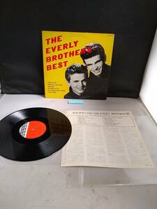 Ｗ6882【レコード/エヴァリー・ブラザース The Everly Brothers 「バイ・バイ・ラブ The Everly Brothers’ Best」/】