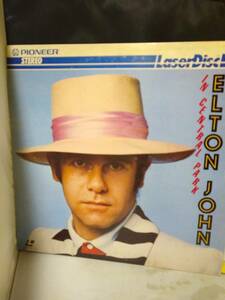 L9893 LD* laser disk Elton John ( L ton * John ) Live in Central Park