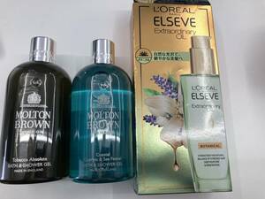 1円～ MOLTON BROWN 2個 サイプレス シーフェンネル バス シャワージェル L'Oreal Paris ロレアルパリ 洗い流さないトリートメント まとめ