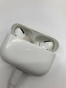 1円～　Air Pods Pro 第一世代 ワイヤレスイヤホン A2190 通電確認 片耳雑音有り　ジャンク扱い