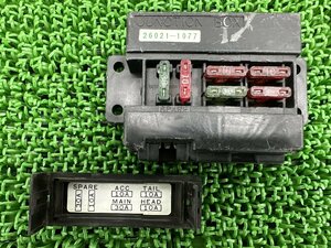 バリオス ヒューズボックス 26021-1077 カワサキ 純正 中古 バイク 部品 ZR250A 機能的問題なし ジャンクションボックス 安心のノーマル