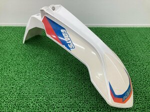 250SX フロントフェンダー 白 777.08.010.000 KTM 純正 中古 バイク 部品 12-16年 ペイント素材に 割れ欠け無し 希少品 車検 Genuine