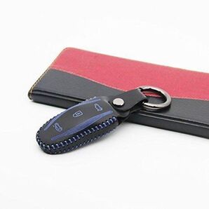 テスラモーターズ tesla model S カーキーケース耐衝撃 key case for Tesla Model S ブルー