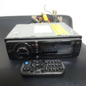 KENWOOD CDデッキ 1DIN　I-K77 リモコン USB