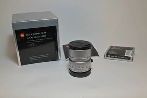 【最終】Leica ライカ ズミルックス　50mm F1.4 シルバー　Summilux 6bit改造済