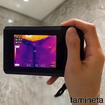 HIKMICRO Pocket1 サーモグラフィーカメラ 赤外線 録画機能 可視光カメラ搭載 192x144解像度 LCD画面 ポケット1 温度測定で簡単に点検_画像1