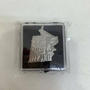 【TC0208】未開封 未使用 新品 矢沢永吉 50週年 MYWAY バッジ 記念 ライブ コンサート グッズ コレクション アーティスト 歌手