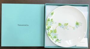 【TC0214】TIFFANY&Co. ティファニー Tiffany お皿 食器 リーフプレート 未使用 ティファニーブルー インテリア プレート カトラリー 飾り 