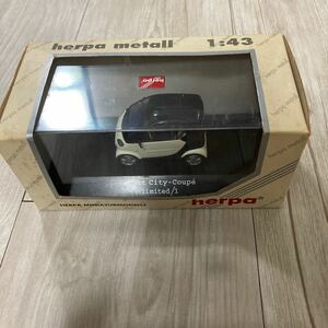 herpa metall smart city-coupe リミテッドミニカー 1:43 HERPA MINIATURMODELLE