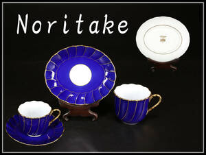 CD993 【Noritake】 オールドノリタケ カップ＆ソーサー／美品！ｈ