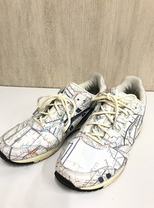 asics アシックス ローカットスニーカー 27.5cm マップ柄 メンズ 2